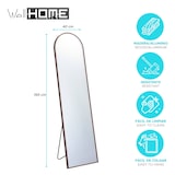 thumbnail of WellHome - Espejo Decorativo de Pie 40x2,5x150cm con marco de Madera Oscura