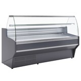 thumbnail of Vitrina-mostrador cristal curvado para charcutería en negro - 2465x940x1235 mm - 1400 W 230/1V - 24X18249 Eurast