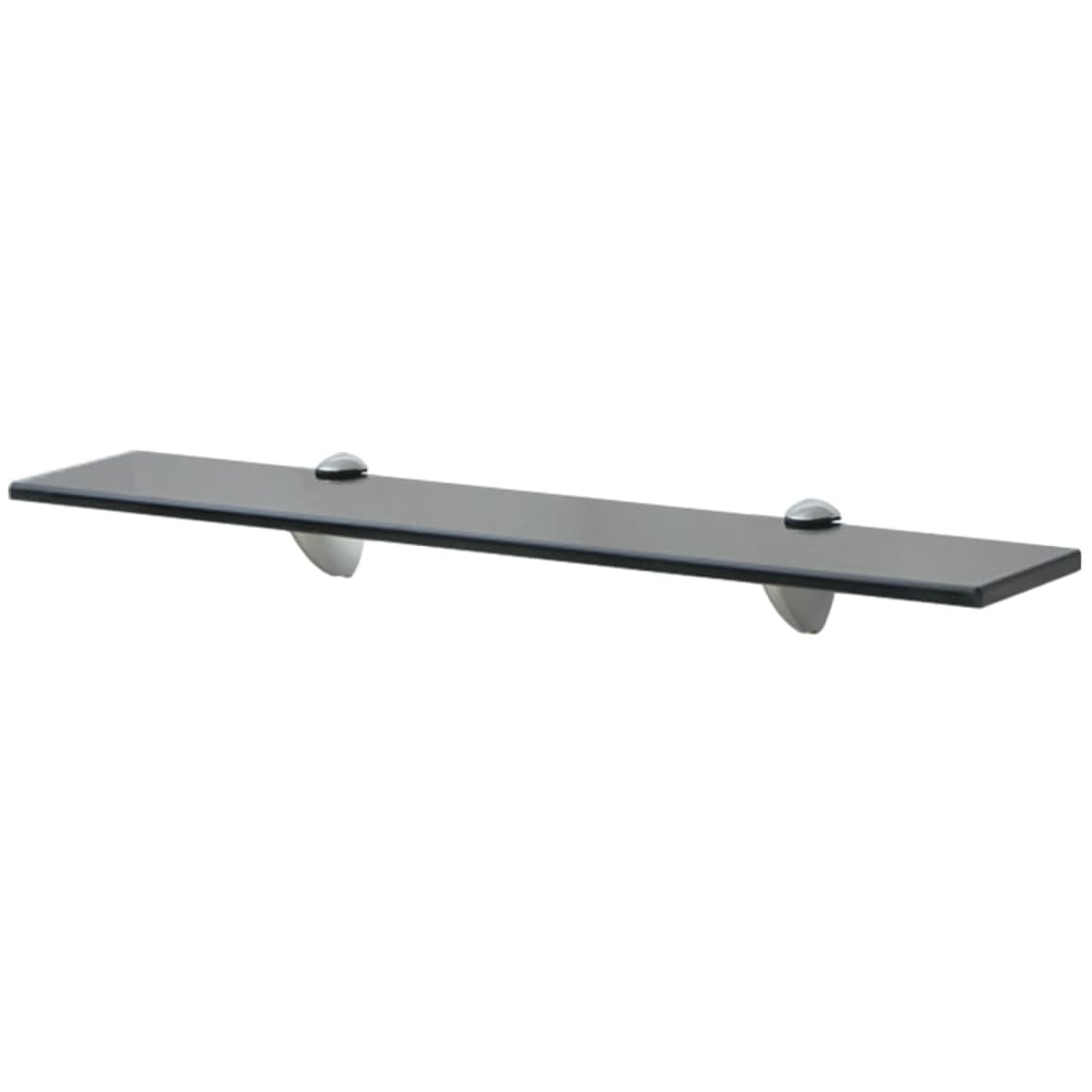 vidaXL Schweberegale 2 Stk. Glas 60x10 cm 8 mm
