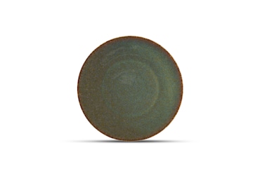 BONBISTRO Plat bord 21cm Cirro groen  6 stuks