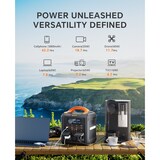 thumbnail of Newsmy Tragbares Powerstation 551,25 Wh Aufladen von 0-100% in 1,2 Std., Mobiler Stromspeicher mit 700 W x 2 AC-Steckdosen und USB-C PD 100 W, Solarge