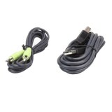 thumbnail of ATEN 2L-7D02UDPX5 DisplayPort Dual Display Secure KVM Kabel Set