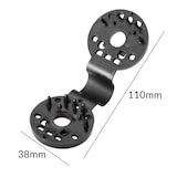 thumbnail of DETEX® Befestigungsclips für Schattiernetze Zaunblende Sichtschutz Windschutz 20er Set