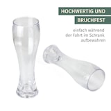 thumbnail of Milano Weizenglas 2er Set aus Polycarbonat 500 ml bruchfest BPA-frei leicht ideal für Weizenbier Hefeweizen