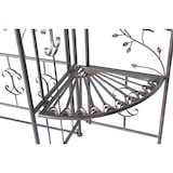 thumbnail of DanDiBo Rosenbogen mit Tür Metall 18602 Torbogen Gartentor Eisen Rankhilfe Rankgitter Rundbogen Tor