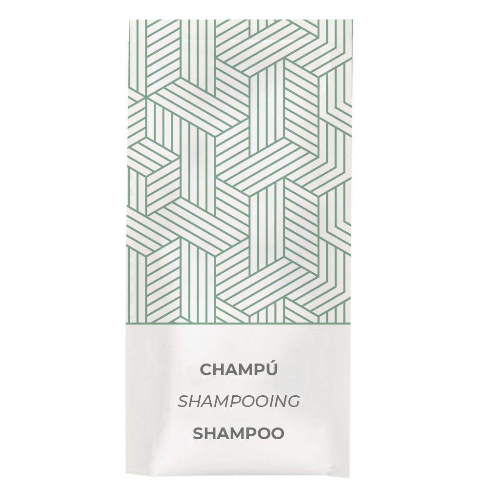 Garcia de Pou 1000 Unità - Bustina Shampoo 'Therapy' 10 Ml 10X5 Cm Bianco Cellulosa