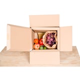 thumbnail of Lot de 20 cartons isotherme 100% écologique - 28x23,5x24cm - 7,5L - Isolation multicouches papier - Maintien en température froide durant 24/48H