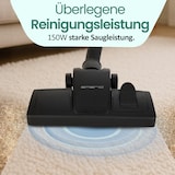thumbnail of Emerio Stofzuiger met Zak - 2,5 Liter - HEPA10 Filter - Snoerlengte 5m - 800W - VE-112682.8 - Vacuum Cleaner Zwart / Blauw