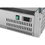 thumbnail of METRO Professional Table à pizza GPT3100SET, Acier inoxydable, 201.8 x 80 x 100 cm, 500 W, 435 L, 3 portes, compatible avec GHS2200, Argenté