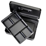 thumbnail of SIGMA Geldkassette 8878M, Metall / Kunststoff, 26 x 18.4 x 8.1 cm, mattschwarz