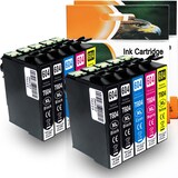 thumbnail of D&C 10er Set Tintenpatronen 604XL für Epson Expression Home XP-2200