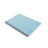 thumbnail of Caderno A4 capa laminada 80H 80G Quadriculado 4x4 Navigator Azul suave