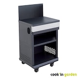 thumbnail of MF - Cozinha Exterior FIDGI 3 Queimadores + Aparador + Pia – Chapa e Grelha Ferro Fundido – Churrasqueira p/ 8 Pessoas