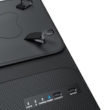 thumbnail of CSL Bluetooth Tastatur mit Schutzhülle, Tablet-Tastatur für 9-12 Zoll Tablets, magnetische Befestigung, Multimedia Funktionstasten, QWERTZ Layout