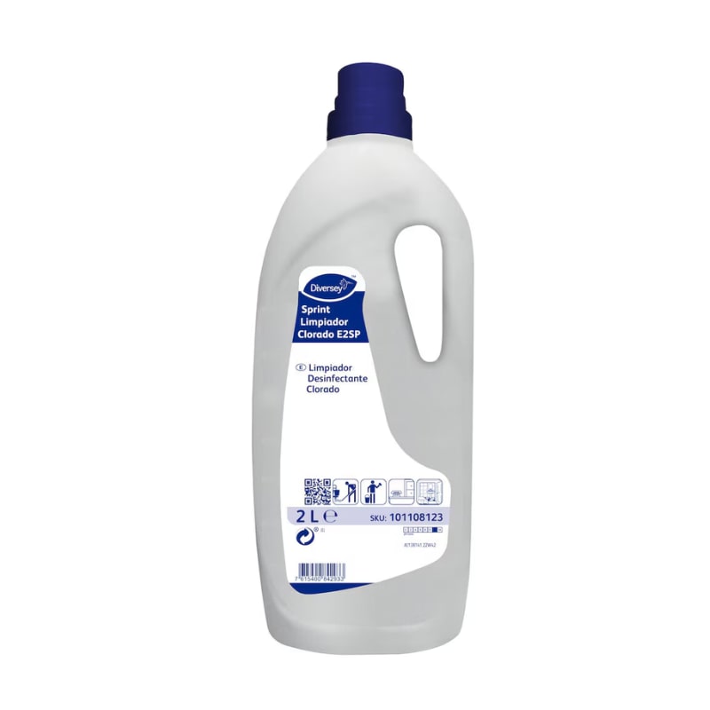 Limpiador clorado desinfectante baños HA 2lt (6Uds)