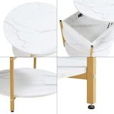 thumbnail of Helloshop26 - Mesa de centro com console lateral e tampo elevável efeito mármore branco 03_0010799