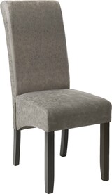 thumbnail of tectake 8 sedie da sala da pranzo con seduta ergonomica - grigio marmorizzato - 403993