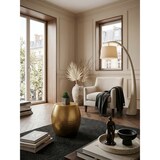 thumbnail of Beistelltisch 42 x 42 x 42 cm Aluminium Gold Dekotisch Orientalisch Rund, Designer Ablagetisch Metall Modern, Anstelltisch Schmal , Kleiner