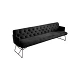 thumbnail of KAWOLA Esszimmerbank CHARME Velvet schwarz 206cm