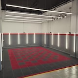 thumbnail of Estrado Reforçado anti Humidade 33x33cm (Vermelho) Áreas molhadas, garagens, oficinas, lavanderias, geladeiras, banheiros, piscinas