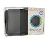 thumbnail of Circulware by Haval Mehrweg-Schalen Mix & Match eckig 2,9 cm x 15,6 cm x 23,4 cm schwarz