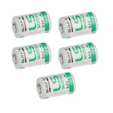 thumbnail of 5x Saft Lithium 3,6V Batterie LS 14250 - 1/2 AA - LS14250 Li-SOCl2