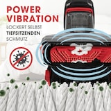 thumbnail of CLEANmaxx Teppichreiniger Professional mit Vibrations- und Seitenbürsten - schwarz/rot
