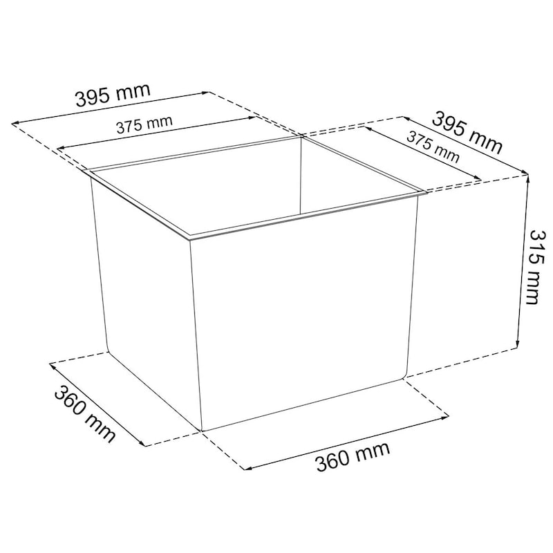 Properplast Vaso Fioriera Rettangolare 44 Litri - 80x34,4x32 Cm - Colore Antracite - 2