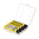 thumbnail of PATONA 4x Akku f. Micro AAA LR3 LR03 900mAh inkl. Box