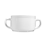 thumbnail of 6 x Seltmann Obere zur Suppentasse 0,35 l, Form:  Vitalis, Dekor: 34691 blaue Lanzen