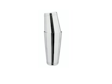 METRO Professional Blik op Blik Cocktail Shaker, 800 ml, roestvrij staal, zilver