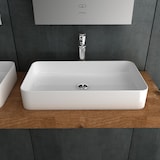 thumbnail of Alpenberger Design Keramik Waschbecken | Aufsatzwaschbecken mit Nanobeschichtung | Modernes Handwaschbecken für Badezimmer & Gäste-WC