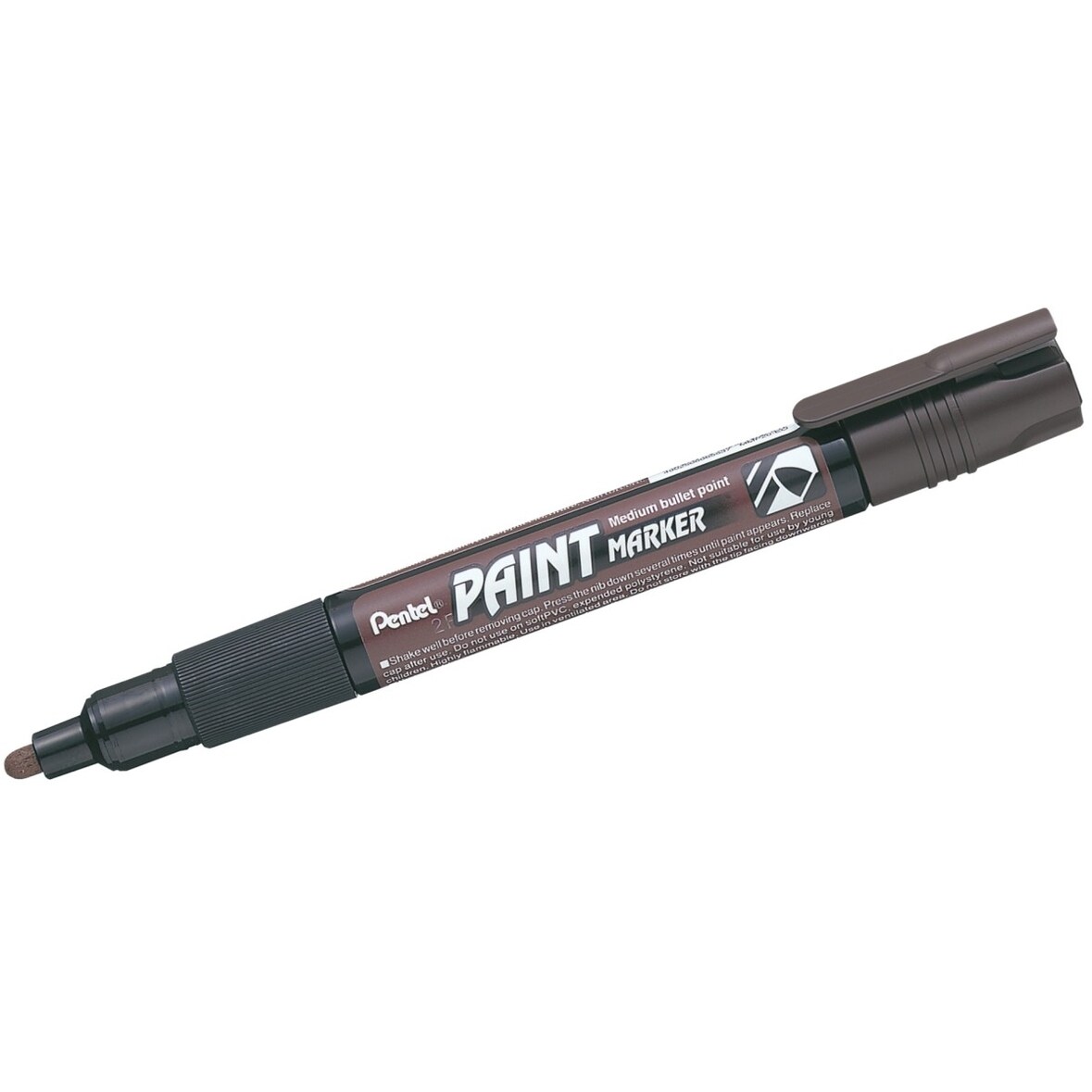 Marqueur permanent Paint Marker, pointe conique 4,6 mm, encre marron