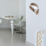 thumbnail of Applique Moderna Primula 1 Luce In Ferro Laccato Bianco E Tortora