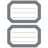 thumbnail of HERMA Buchetiketten, graue Randgestaltung, 82 x 55 mm