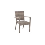 thumbnail of METRO Professional Sedia Barbados, alluminio/rattan PE, 56,5 x 60,5 x 86 cm, impilabile, grigio pietra
