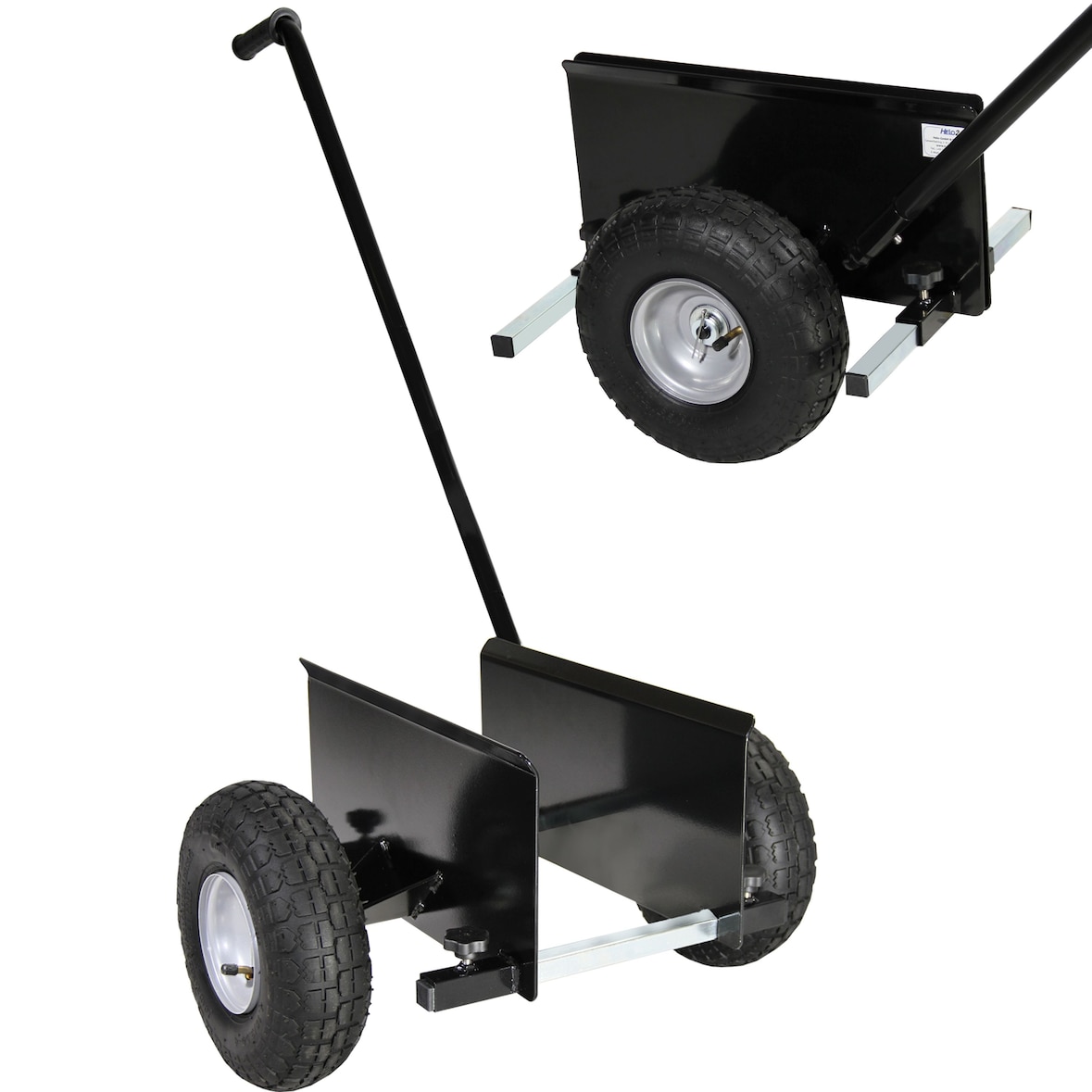 Rollwagen Plattenroller Plattenwagen mit Handgriff 275kg verstellbar P2 Stahl