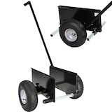 thumbnail of Rollwagen Plattenroller Plattenwagen mit Handgriff 275kg verstellbar P2 Stahl