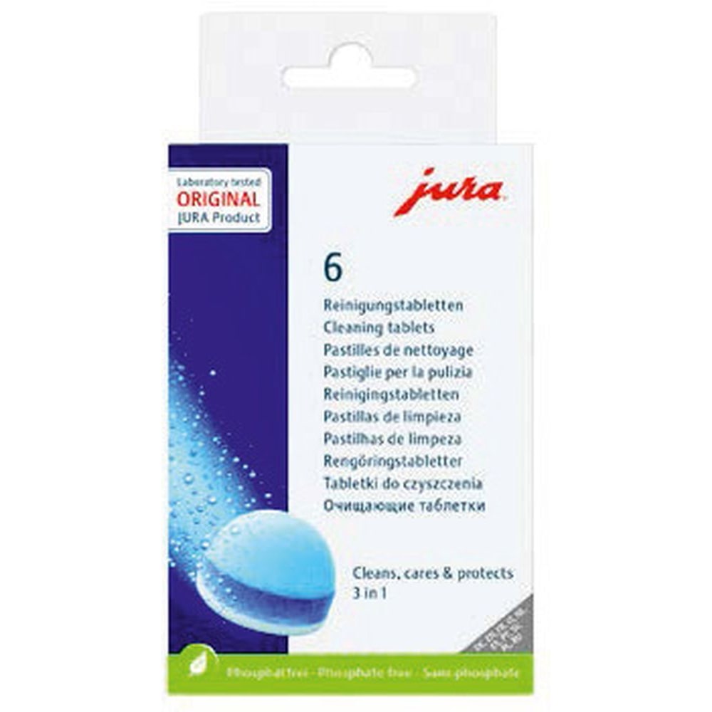 Jura 3-Phasen-Reinigungstabletten /