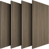 thumbnail of tectake Akoestische panelen Sonic Wall houtlook - donker eiken, Set van 4 - 406037