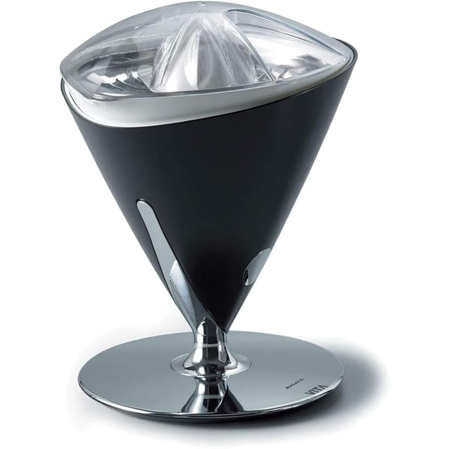BUGATTI – Vita Black Zitruspresse – Einfarbige Oberfläche – 0,6 l