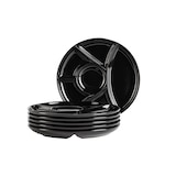 thumbnail of MÄSER 6 Stück Fondueteller rund 21,5 cm SCHWARZ postsicher