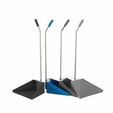thumbnail of Medial International paletta alza immondizia con manico in metallo verniciato 350x250x760 mm venduta in confezione da 12 pezzi di colore blu