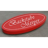 thumbnail of Dreifke® LED Leuchtkasten oval, einseitig, Haube, 100x60cm (B x H), ohne Druck
