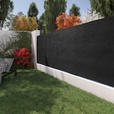 thumbnail of Schwarzer Sichtschutz 100% Verdunkelung - 1,5m x 50m