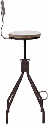 thumbnail of CHEFGASTRO Barhocker NICE HxBxT 93x45x45cm Metall Bronze Barstuhl