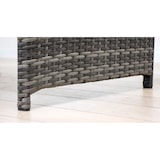 thumbnail of Mesa de Jardin Ratan PE y Cristal Templado. Muebles de Jardin y Terraza, Marron