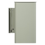 thumbnail of Rossignol - Corbeille murale rectangulaire 27L pivotante TOURNY - gris ciment