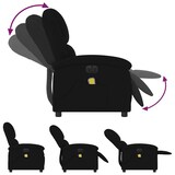 thumbnail of vidaXL Massagesessel Elektrisch Schwarz Samt