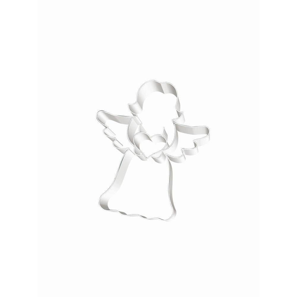 Ausstecher Engel mit Herz